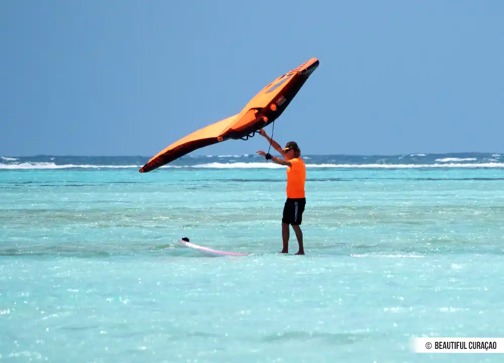 Leren Windsurfen op Curaçao