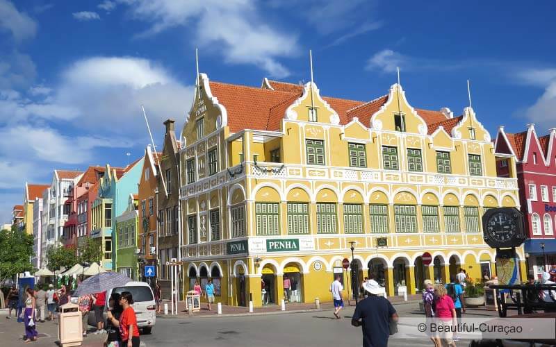 Winkelstraat Willemstad Curaçao