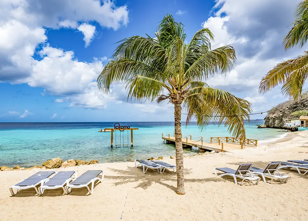 Kokomo Beach op Curaçao